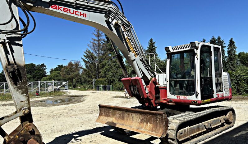 TAKEUCHI TB1140 KOPARKA GĄSIENICOWA full