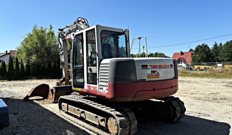 TAKEUCHI TB1140 KOPARKA GĄSIENICOWA full
