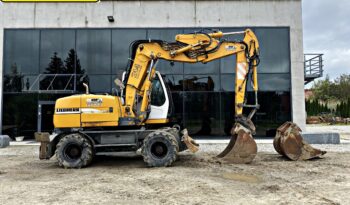 LIEBHERR A314 KOPARKA KOŁOWA. full