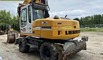 LIEBHERR A314 KOPARKA KOŁOWA. full
