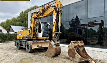 LIEBHERR A314 KOPARKA KOŁOWA. full