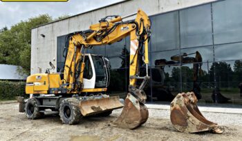 LIEBHERR A314 KOPARKA KOŁOWA. full