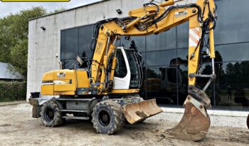 LIEBHERR A314 KOPARKA KOŁOWA. full