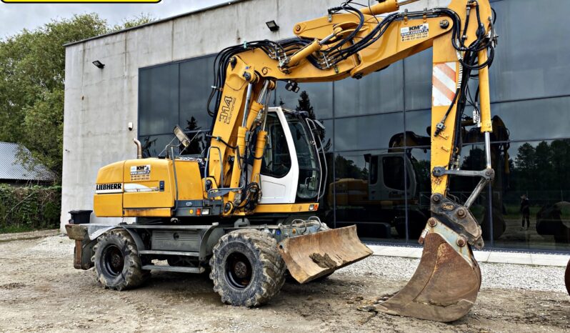 LIEBHERR A314 KOPARKA KOŁOWA. full