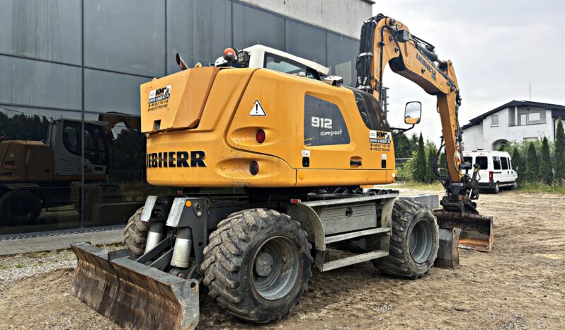 LIEBHERR A912 COMPACT KOPARKA KOŁOWA ENGCON full