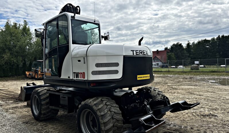 TEREX TW110 KOPARKA KOŁOWA full