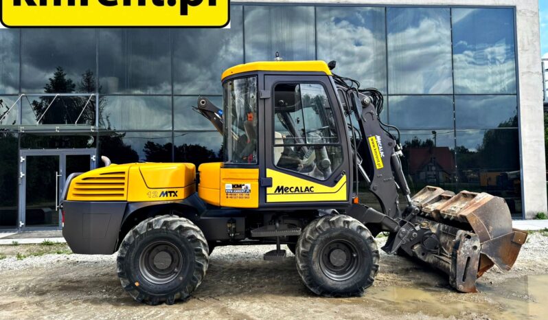 MECALAC 12 MTX KOPARKO-ŁADOWARKA full