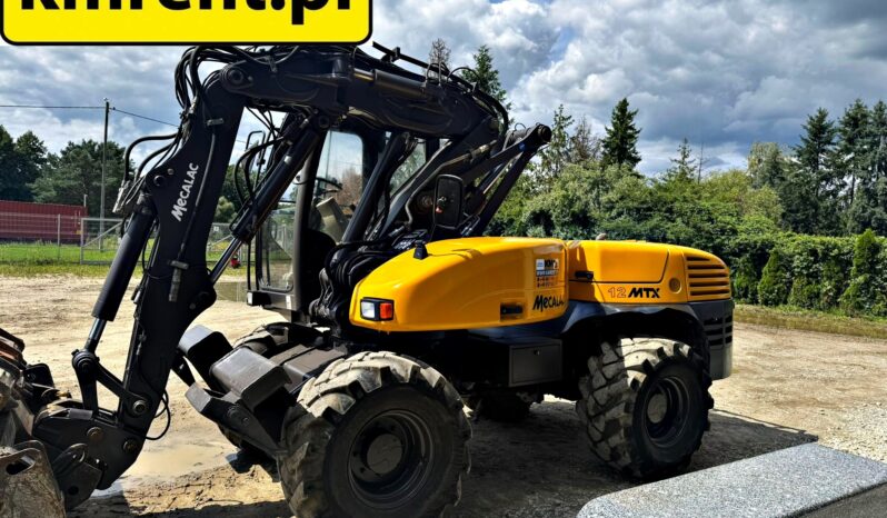 MECALAC 12 MTX KOPARKO-ŁADOWARKA full
