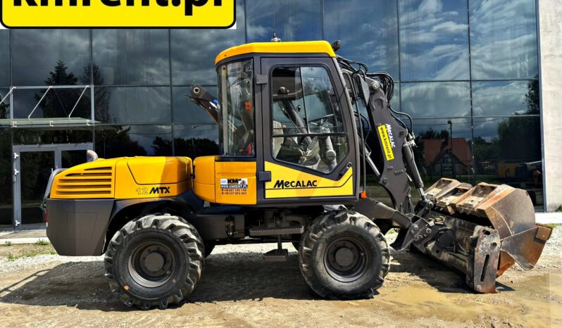 MECALAC 12 MTX KOPARKO-ŁADOWARKA full