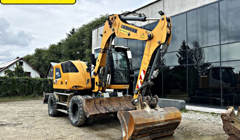 LIEBHERR A 910 COMPACT KOPARKA KOŁOWA full