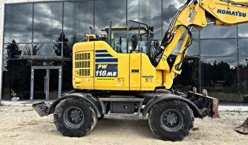 KOMATSU PW 118 MR-11 KOPARKA KOŁOWA ENGCON full