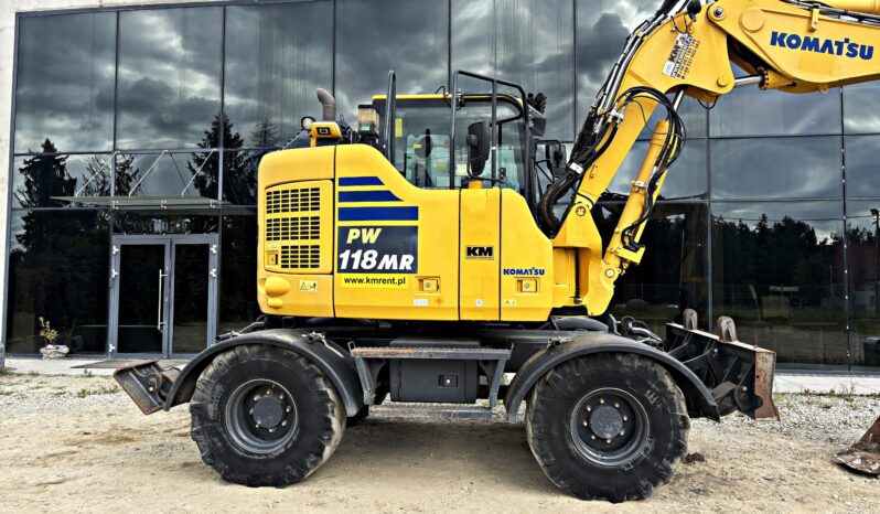 KOMATSU PW 118 MR-11 KOPARKA KOŁOWA ENGCON full