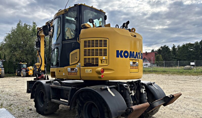 KOMATSU PW 118 MR-11 KOPARKA KOŁOWA ENGCON full