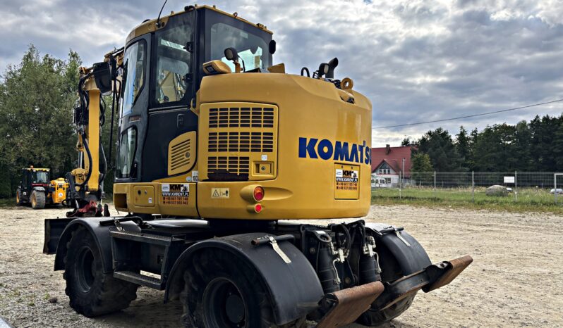 KOMATSU PW 118 MR-11 KOPARKA KOŁOWA ENGCON full