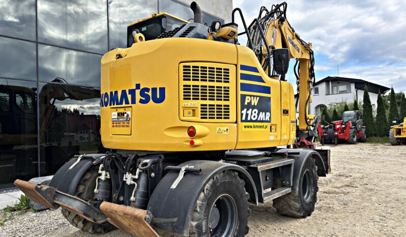 KOMATSU PW 118 MR-11 KOPARKA KOŁOWA ENGCON full