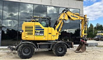 KOMATSU PW 118 MR-11 KOPARKA KOŁOWA ENGCON full