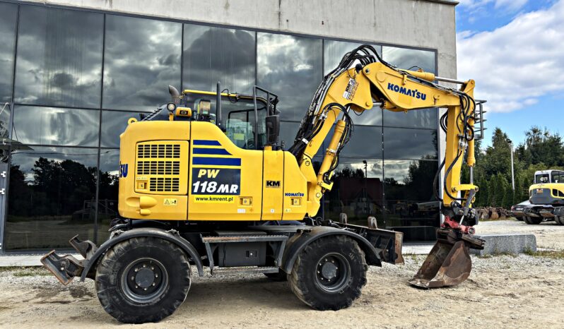 KOMATSU PW 118 MR-11 KOPARKA KOŁOWA ENGCON full