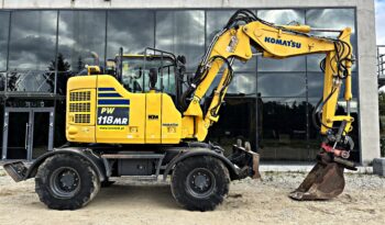 KOMATSU PW 118 MR-11 KOPARKA KOŁOWA ENGCON full