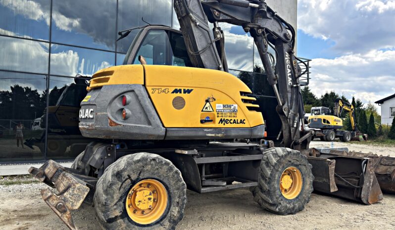 MECALAC 714 MW KOPARKA KOŁOWA full