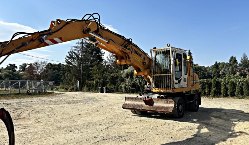 LIEBHERR A 316 KOPARKA KOŁOWA full