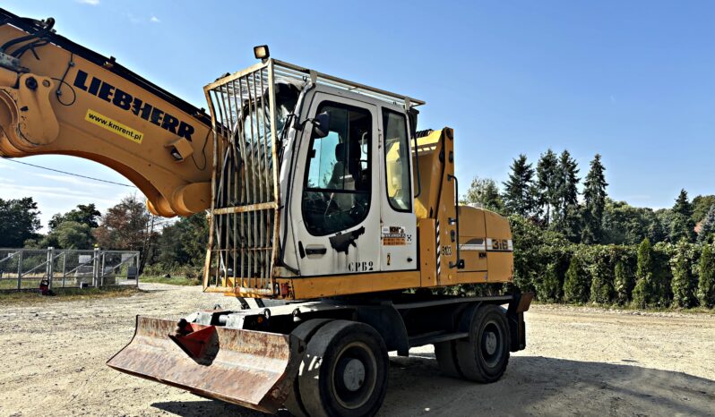 LIEBHERR A 316 KOPARKA KOŁOWA full