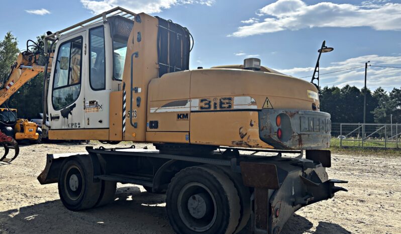 LIEBHERR A 316 KOPARKA KOŁOWA full