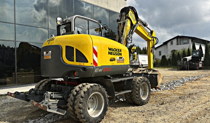 WACKER NEUSON EW 100 KOPARKA KOŁOWA full