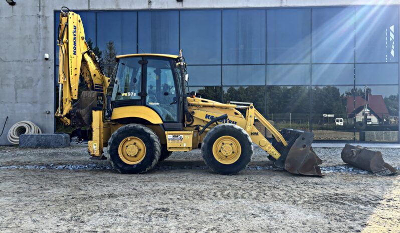 KOMATSU WB97S KOPARKO-ŁADOWARKA full
