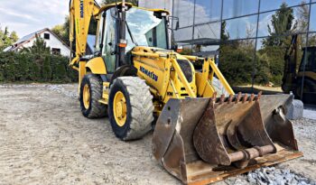 KOMATSU WB97S KOPARKO-ŁADOWARKA full