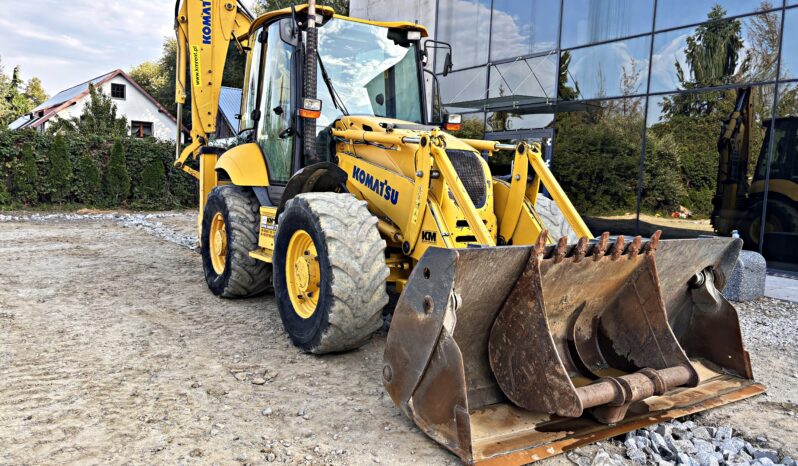 KOMATSU WB97S KOPARKO-ŁADOWARKA full
