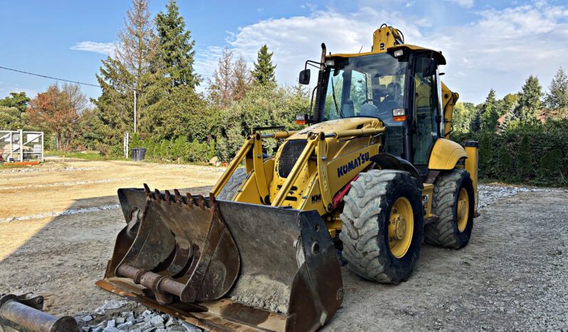 KOMATSU WB97S KOPARKO-ŁADOWARKA full