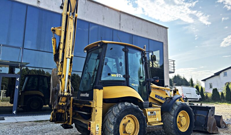 KOMATSU WB97S KOPARKO-ŁADOWARKA full