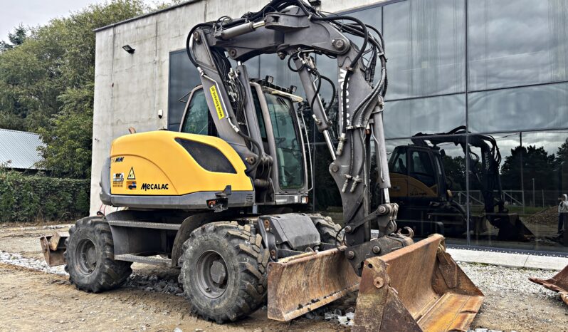 MECALAC 714 MW KOPARKA KOŁOWA full