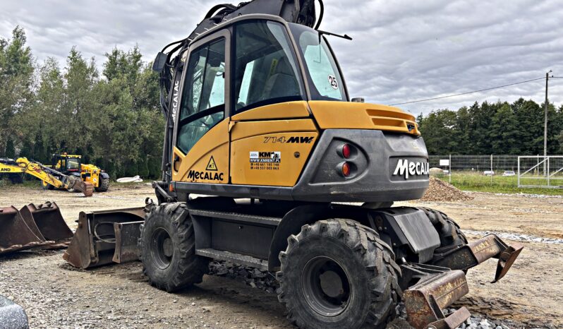 MECALAC 714 MW KOPARKA KOŁOWA full