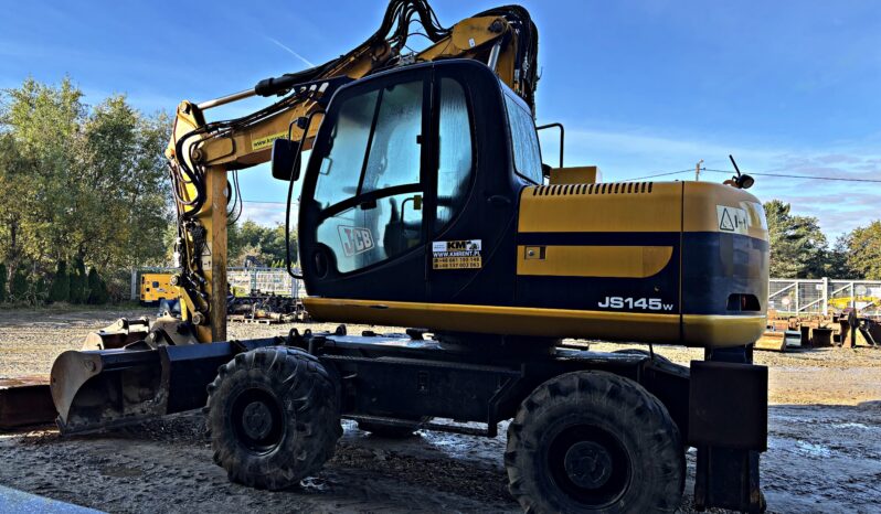 JCB JS 145 W KOPARKA KOŁOWA full