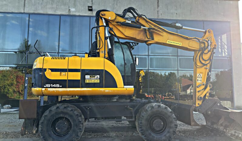 JCB JS 145 W KOPARKA KOŁOWA full