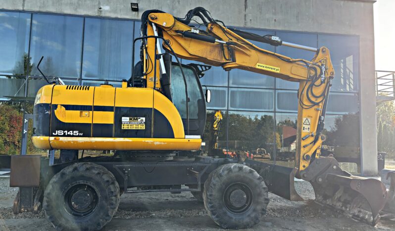 JCB JS 145 W KOPARKA KOŁOWA full