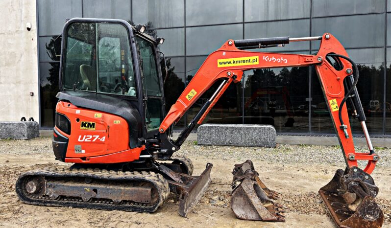 KUBOTA U27-4 MINI-KOPARKA full