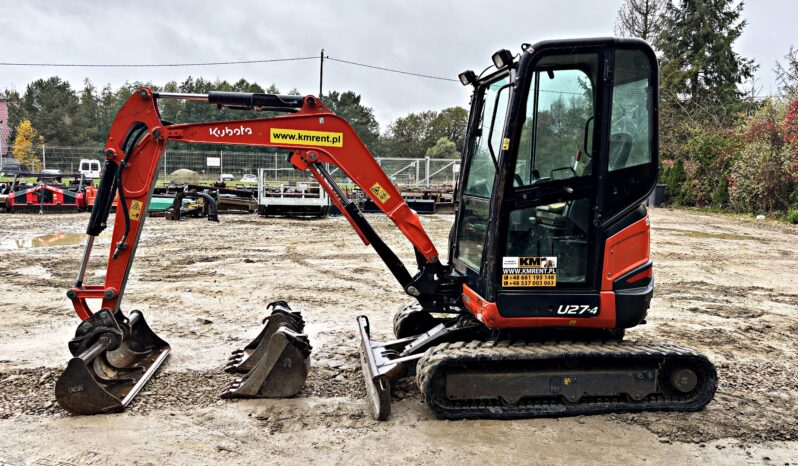 KUBOTA U27-4 MINI-KOPARKA full