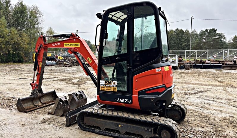 KUBOTA U27-4 MINI-KOPARKA full