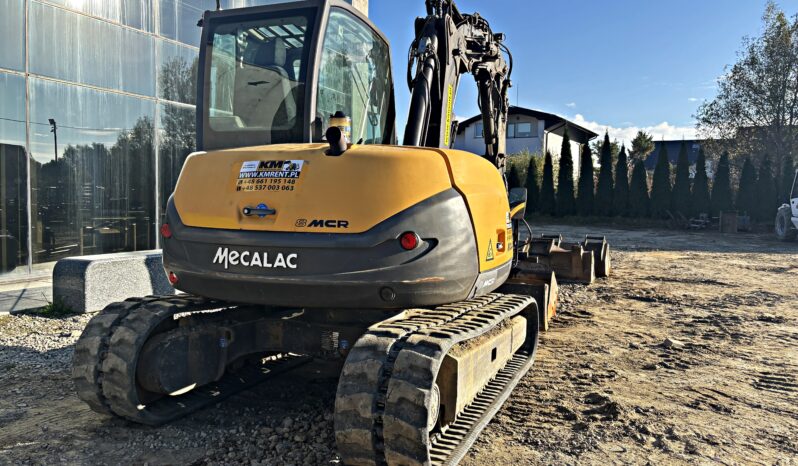 MECALAC 8 MCR MINI-KOPARKA full
