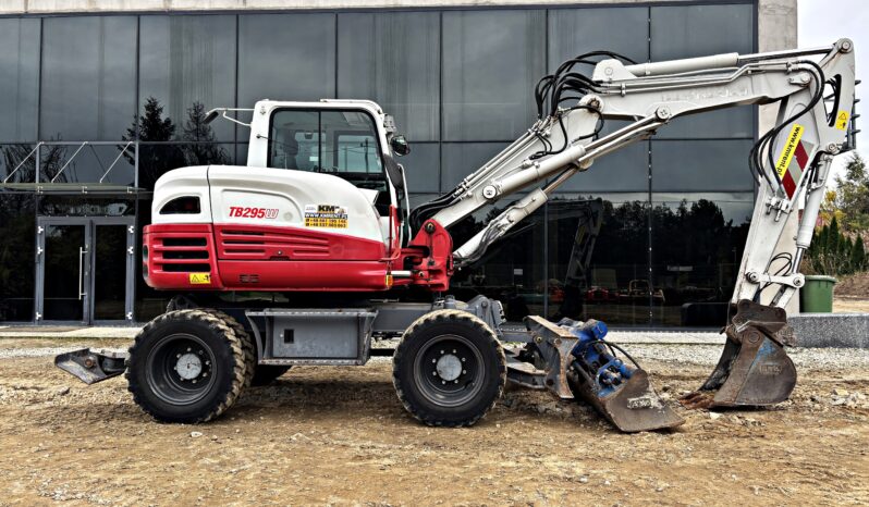 TAKEUCHI TB295 W  KOPARKA KOŁOWA full