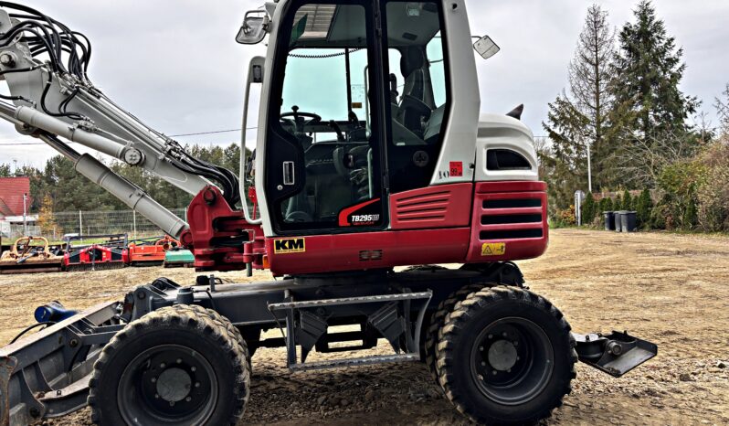 TAKEUCHI TB295 W  KOPARKA KOŁOWA full