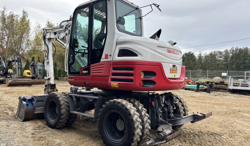 TAKEUCHI TB295 W  KOPARKA KOŁOWA full
