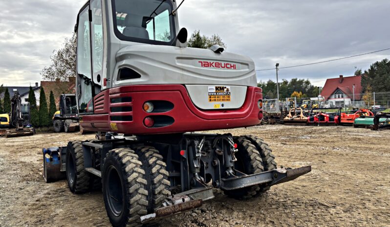 TAKEUCHI TB295 W  KOPARKA KOŁOWA full