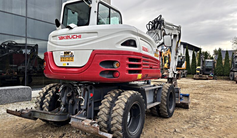TAKEUCHI TB295 W  KOPARKA KOŁOWA full