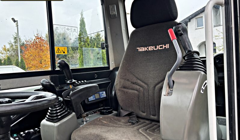 TAKEUCHI TB295 W  KOPARKA KOŁOWA full