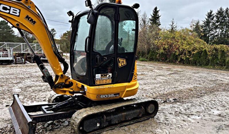 JCB 8035 MINI-KOPARKA full