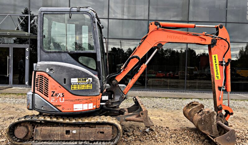 HITACHI ZX27U-2 MINI-KOPARKA full
