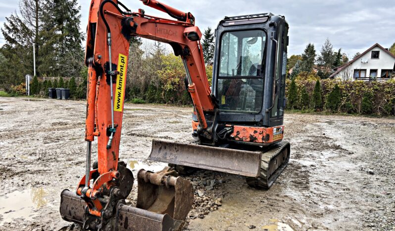 HITACHI ZX27U-2 MINI-KOPARKA full